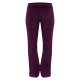 Burgundy Premium Soft Touch Skinny Flare Pants