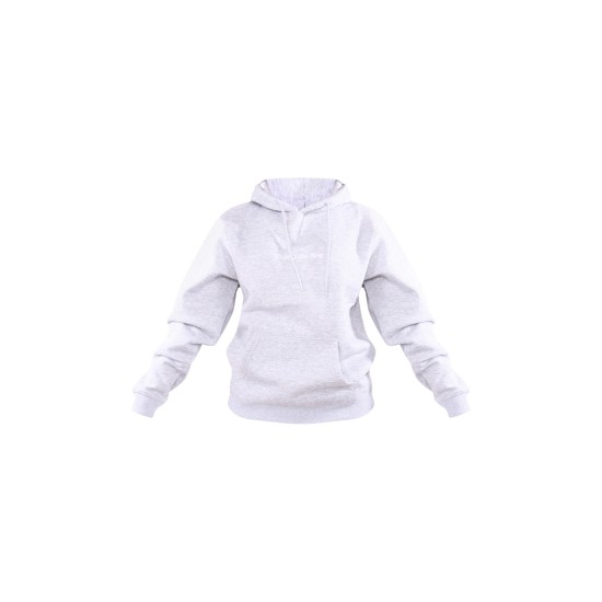 PRETTYLITTLETHING Grey Marl Oversized Sweat Hoodie