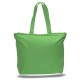 Big Canvas Zippered Tote