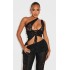 Shape Black Lace Up Bralet Top