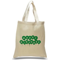 Happy Birthday with Balloons Gift Tote Bag