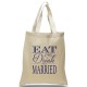 "Eat, Drink, and Be Married" Wedding Welcome Tote