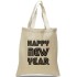 Happy New Year Canvas Tote