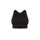 Black Sculpt Double Layer Padded Sports Bra