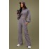 Tall Steel Blue High Waist Wide Leg Sweatpant