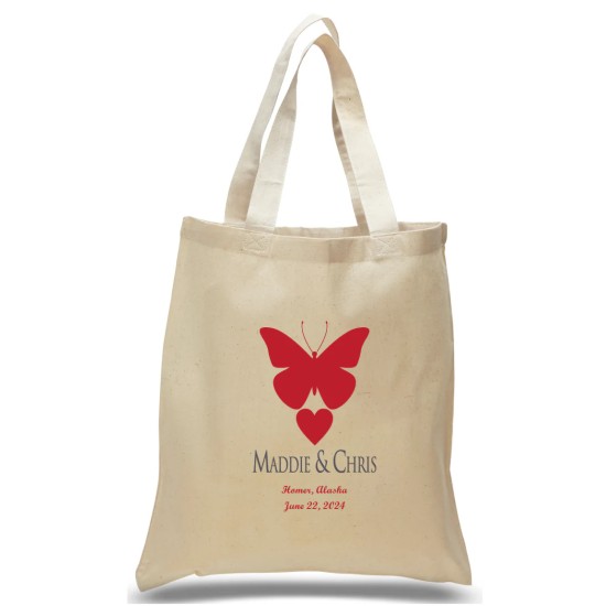 Butterfly Wedding Tote