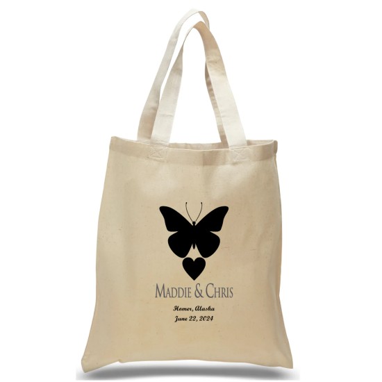 Butterfly Wedding Tote